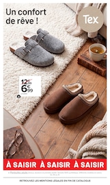 Promos Chaussures dans le catalogue "Tex" de Carrefour Chaussures en promo dans le catalogue Carrefour à la page 3