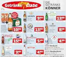 Getränke Oase Prospekt für Ennigerloh mit 1 Seite Getränke Oase Prospekt für Ennigerloh: "Aktuelle Angebote", 1 Seite, 23.06.2025 - 28.06.2025