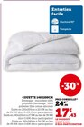 Couette 140x200cm en promo chez Super U Clichy-sous-Bois à 17,43 €