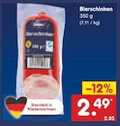 Bierschinken Angebote bei Netto Marken-Discount Delmenhorst für 2,49 €