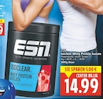 Isoclear Whey Protein Isolate von ESN für 14,99 € bei E center im Angebot Isoclear Whey Protein Isolate von ESN im aktuellen E center Prospekt