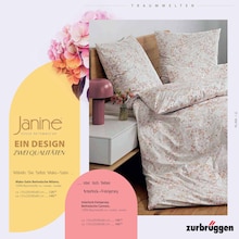 Bettwäsche im Zurbrüggen Prospekt "FRÜHLINGS-BOTEN FÜR DEIN ZUHAUSE" mit 94 Seiten (Bielefeld)