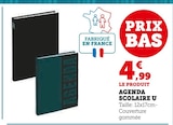 Super U Plestin-les-Grèves - Promo Agenda scolaire Promo Agenda scolaire à 4,99 € dans le catalogue Super U à Plestin-les-Grèves