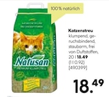 BayWa Bau- und Gartenmärkte - Katzenstreu Angebot im Prospekt Katzenstreu bei BayWa Bau- und Gartenmärkte im Prospekt "" für 18,49 €