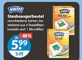 Staubsaugerbeutel PH 86 von Swirl im aktuellen V-Markt Prospekt für 5,99 €