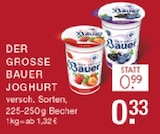 Joghurt im Angebot bei EDEKA in Bottrop Joghurt Angebote von Bauer bei EDEKA Bottrop für 0,33 €