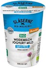 Weidemilch Joghurt Mild von Gläserne Molkerei im aktuellen REWE Prospekt