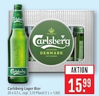 Aktuelles Lager Bier Angebot bei Marktkauf in Friedrichshafen ab 15,99 €