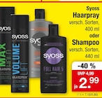 Zimmermann Hambühren - Haarpray oder Shampoo Angebot im Prospekt Haarpray oder Shampoo bei Zimmermann im Hambühren Prospekt für 2,99 €