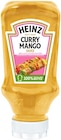 Curry Mango Sauce von Heinz für 1,49 € bei REWE im Angebot Curry Mango Sauce von Heinz im aktuellen REWE Prospekt