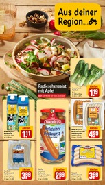 Aktueller REWE Prospekt mit Bratwurst, "Dein Markt", Seite 5