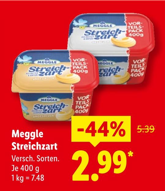 Streichzart