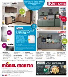Kühlschrank im Möbel Martin Prospekt "KÜCHENMESSE" mit 24 Seiten (Bad Kreuznach)