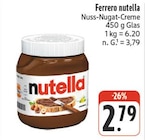 nah und gut Burglauer - nutella Angebot im Prospekt nutella bei nah und gut im Burglauer Prospekt für 2,79 €