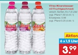 Mineralwasser mit Fruchtgeschmack von Vitrex für 3,99 € bei Netto Marken-Discount im Angebot Mineralwasser mit Fruchtgeschmack von Vitrex im aktuellen Netto Marken-Discount Prospekt
