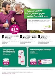 mea - meine apotheke Prospekt für Düsseldorf: "Unsere August-Angebote", 4 Seiten, 01.08.2024 - 31.08.2024