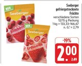 Himbeeren Angebote von Seeberger bei EDEKA Plauen für 2,00 €