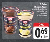 Aktuelles Momente Mousse Mousse au Chocolat Angebot bei E center in Nürnberg ab 0,69 €