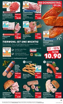 Schweinefleisch im Kaufland Prospekt "KNÜLLER" mit 70 Seiten (Remscheid)