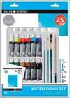 Simply aquarelle set 25 pcs en promo chez Intermarché Aulnay-sous-Bois à 10,43 €