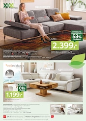 Wohnlandschaft im XXXLutz Möbelhäuser Prospekt in Krefeld Aktueller XXXLutz Möbelhäuser Prospekt mit Wohnlandschaft, "Exklusive Möbelkreationen", Seite 8