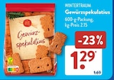 Gewürzspekulatius im Angebot bei ALDI SÜD in Erlangen Gewürzspekulatius Angebote von Wintertraum bei ALDI SÜD Erlangen für 1,29 €