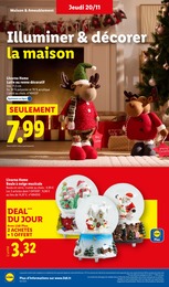 Prix et réduction Noël dans le prospectus Lidl en cours Offre Noël dans le catalogue Lidl du moment à la page 40