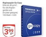 Aktuelle Druckerpapier Angebote bei GLOBUS in Bochum Aktuelles Go Copy Angebot bei GLOBUS in Bochum ab 3,99 €