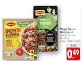 Spaghetti Bolognese Angebote von Maggi bei EDEKA Kaiserslautern für 0,49 €