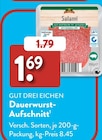 Dauerwurst-Aufschnitt von Gut Drei Eichen im aktuellen ALDI SÜD Prospekt für 1,69 €