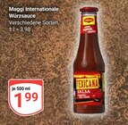 Internationale Würzsauce Angebote von Maggi bei GLOBUS Saarlouis für 1,99 €