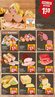 Wurst im REWE Prospekt "Dein Markt" mit 26 Seiten (Darmstadt)