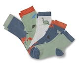 5 Paar Kinder-Socken, Dino im Angebot bei Tchibo im Supermarkt in Germering 5 Paar Kinder-Socken, Dino Angebote bei Tchibo im Supermarkt Germering für 7,99 €