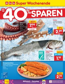 Fisch im Netto Marken-Discount Prospekt "Aktuelle Angebote" mit 62 Seiten (Halle (Saale))