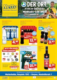 Netto Marken-Discount Prospekt für Frechen mit 6 Seiten Netto Marken-Discount Prospekt für Frechen: "DER ORT, AN DEM DU IMMER AUSGEZEICHNETE PREISE FINDEST.", 6 Seiten, 03.08.2026 - 08.08.2026