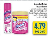 Oxi Action Fleckentferner von Vanish im aktuellen diska Prospekt für 4,79 €