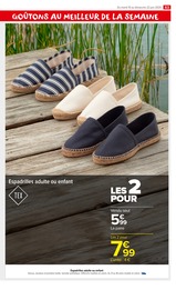 Promos Espadrilles dans le catalogue "FÊTE DES ÉCOLES" de Carrefour Market à la page 69 Promos Espadrilles dans le catalogue "FÊTE DES ÉCOLES" de Carrefour Market à la page 69