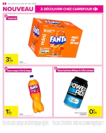 Offre Fanta dans le catalogue Carrefour du moment à la page 8