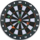 Dartscheibe mit 6 Pfeilen für 9,99 € bei Netto mit dem Scottie im Angebot Dartscheibe mit 6 Pfeilen im aktuellen Netto mit dem Scottie Prospekt