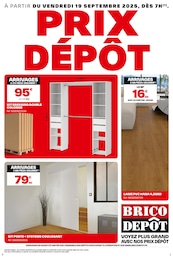 Prospectus Brico Dépôt à Essars, "PRIX DÉPÔT", 1 page, 19/09/2025 - 02/10/2025