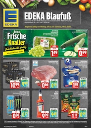 EDEKA Prospekt "Wir lieben Lebensmittel!" für Schleusingen, 28 Seiten, 09.02.2026 - 14.02.2026