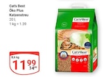 Aktuelles Öko Plus Katzenstreu Angebot bei GLOBUS in Siegen (Universitätsstadt) ab 11,99 €