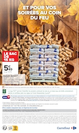 Promos Granulé Bois dans le catalogue "JARDIN" de Carrefour Granulé Bois en promo dans le catalogue Carrefour à la page 28
