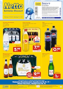 Aktueller Netto Marken-Discount Prospekt (Waldsolms) Netto Marken-Discount Prospekt "DER ORT, AN DEM DU IMMER AUSGEZEICHNETE PREISE FINDEST." mit  Seiten (Waldsolms)