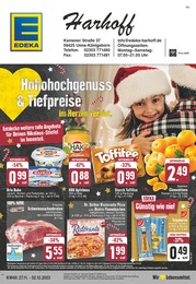 EDEKA Prospekt für Bergkamen mit 24 Seiten EDEKA Prospekt für Bergkamen: "Aktuelle Angebote", 24 Seiten, 27.11.2023 - 02.12.2023