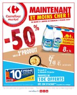 Catalogue Carrefour Market "Maintenant et moins cher !", 16 pages, à Plascassier, 21/01/2020 - 02/02/2020 Prospectus Carrefour Market "Maintenant et moins cher !", 16 pages, à Plascassier, 21/01/2020 - 02/02/2020