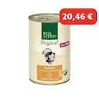 REAL NATURE Adult Dinde, carottes et huile de germe de blé 6x400 g à 20,46 € dans le catalogue Maxi Zoo