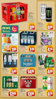 Coca Cola im REWE Prospekt "Dein Markt" mit 24 Seiten (Pforzheim)