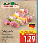 Fleischspieße im E center Prospekt Fleischspieße von Bauern Gut im aktuellen E center Prospekt für 1,29 €