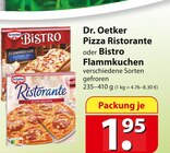 Dr. Oetker Pizza Ristorante oder Bistro Flammkuchen im aktuellen Prospekt bei famila Nordost in Königswill